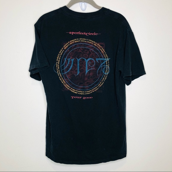 A Perfect Circle Band First Tour T-Shirt 2000 MED - Picture 2 of 5